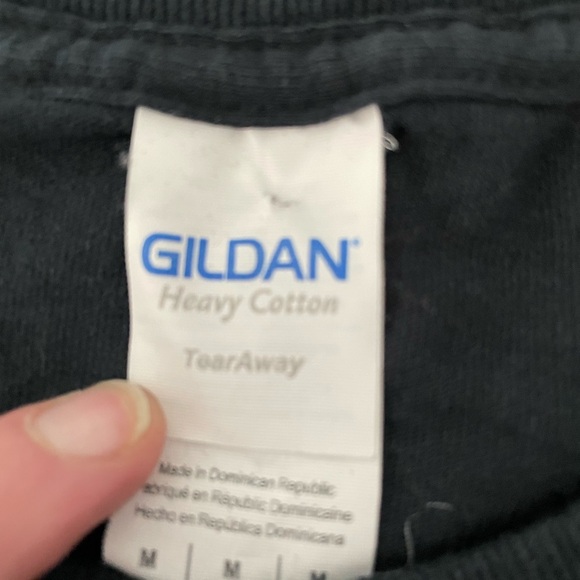 Medium Black Iron Regan Band shirt - Picture 3 of 3